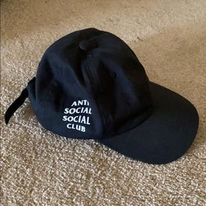 anti social social club cap